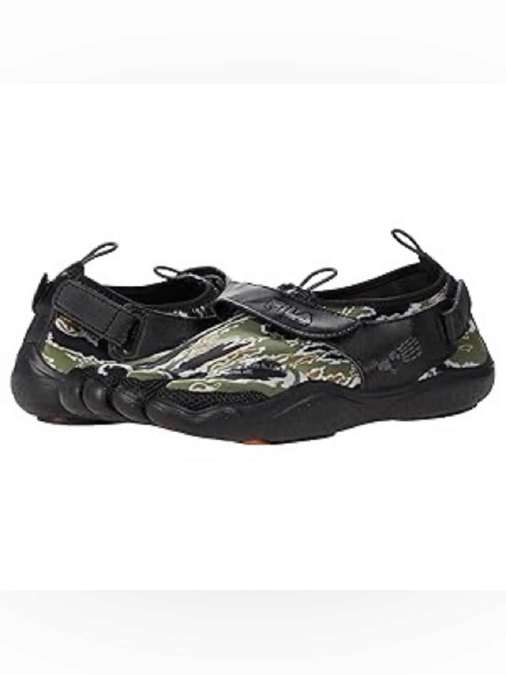 Fila Skele-Toes EZ Slide Drainage Real Tree/Black/Vibrant Orange 12 D (M)